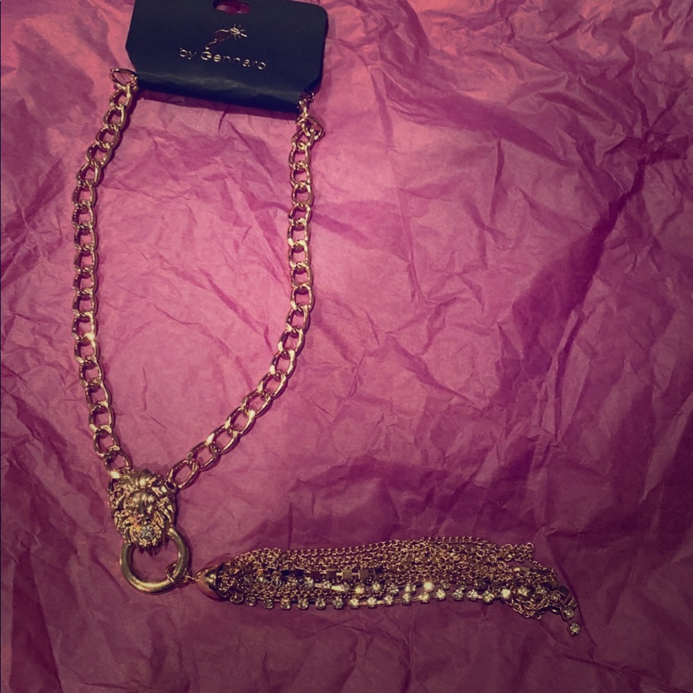 Gold necklace